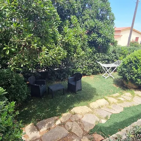 Baia 1 - Casa Con 2 Matrimoniali Climatizzate Con Bagni Interni E Giardino Sa Rocca Tunda